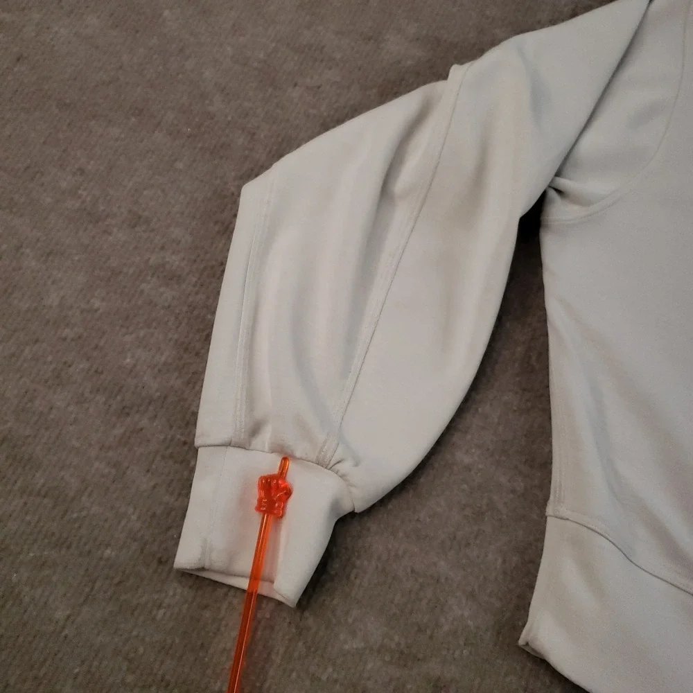 Lululemon Softstreme Sweatshirt Womens Medium Beige Oversized Cropped‎ Crew Neck